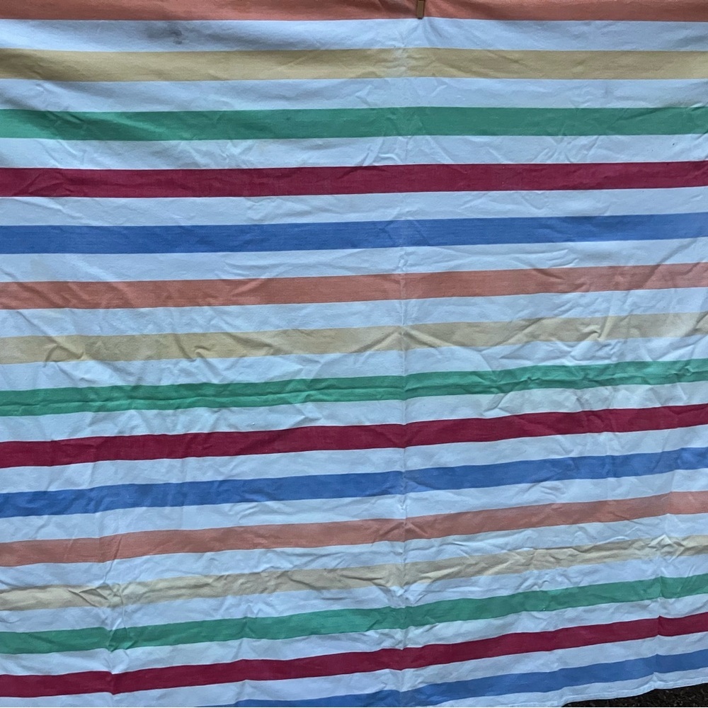DII for the home Seattle Washington Cotton color stripe tablecloth 55 x 80